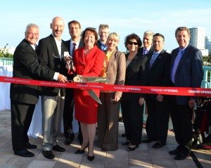 Progresso Point ribbon cutting