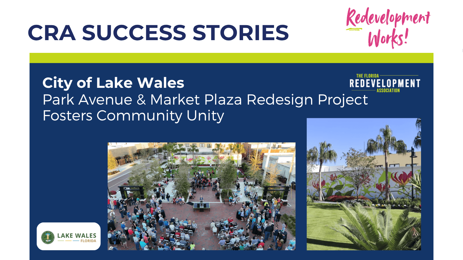 Lake Wales CRA Success Story 2025
